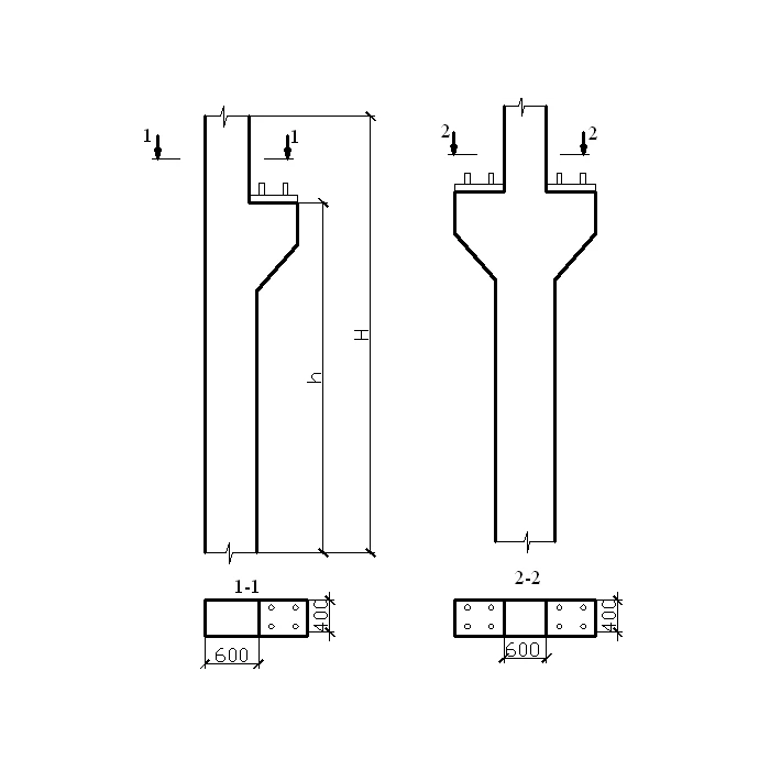 Колонна железобетонная 2к 144-3